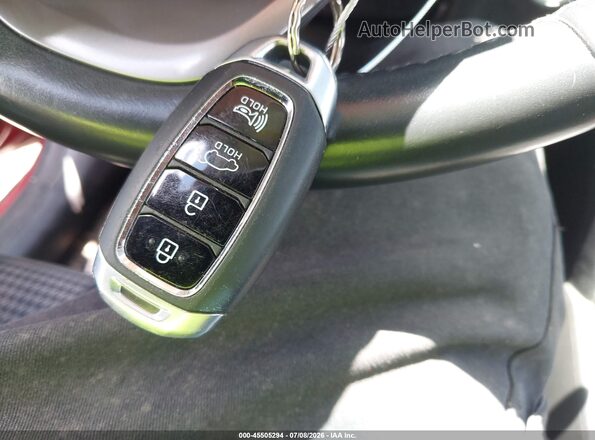KM8K6CAAXKU337041 2019 HYUNDAI KONA Red Вид панелі приладів