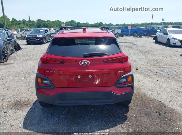 KM8K6CAAXKU337041 2019 HYUNDAI KONA Red 