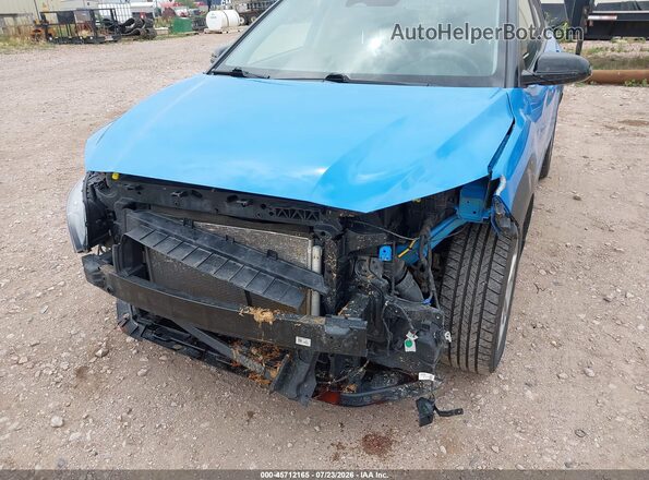 KM8K6CAB0NU880671 2022 HYUNDAI KONA Синий Вид спереди