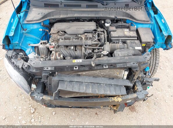 KM8K6CAB0NU880671 2022 HYUNDAI KONA Синий Вид сзади