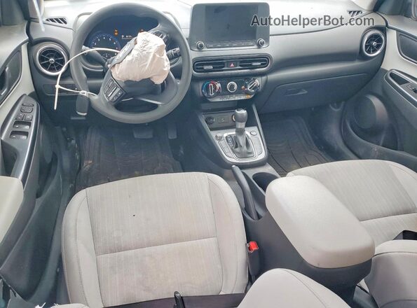 KM8K6CAB0PU982393 2023 HYUNDAI KONA Blue წინა პანელის ხედი