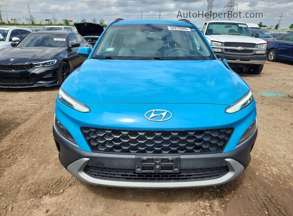 KM8K6CAB1PU982564 2023 HYUNDAI KONA Blue Vista frontal