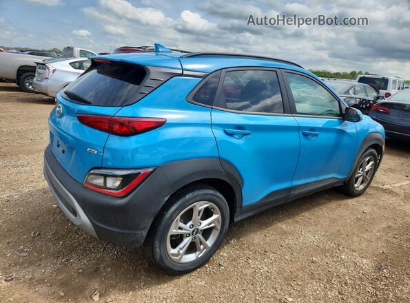 KM8K6CAB1PU982564 2023 HYUNDAI KONA Blue Trasero derecho