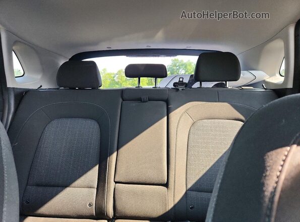 KM8K6CAB2NU762377 2022 HYUNDAI KONA Gray Հետևի նստատեղերի տեսք