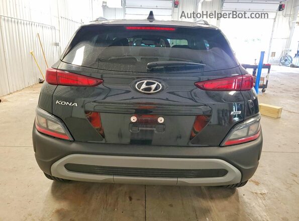 KM8K6CAB2PU997624 2023 HYUNDAI KONA Black Widok z tyłu
