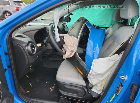 KM8K6CAB4NU841453 2022 HYUNDAI KONA Blue Vista interior delantera