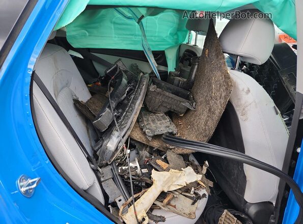 KM8K6CAB4NU841453 2022 HYUNDAI KONA Blue Vista interior trasera