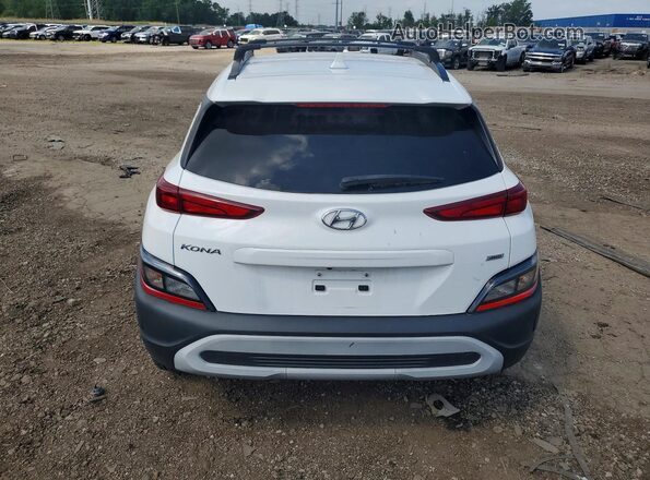 KM8K6CAB4PU022445 2023 HYUNDAI KONA White Widok z tyłu