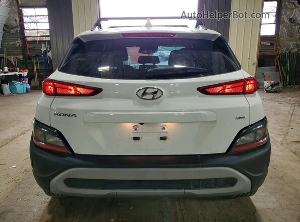 KM8K6CAB4PU053243 2023 HYUNDAI KONA White უკანა ხედი