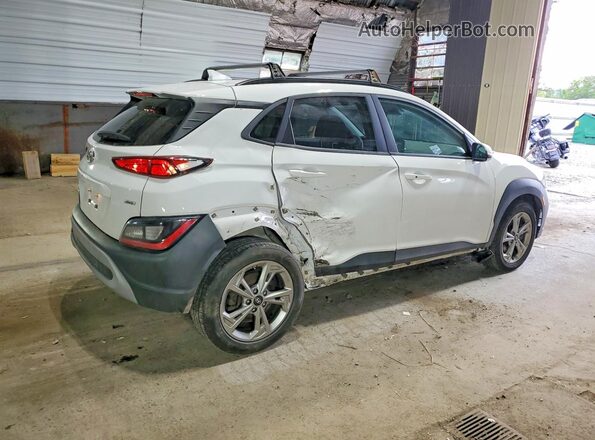 KM8K6CAB4PU053243 2023 HYUNDAI KONA White უკანა მარჯვენა