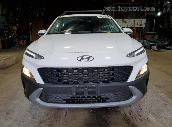 KM8K6CAB4PU053243 2023 HYUNDAI KONA White წინა ხედი