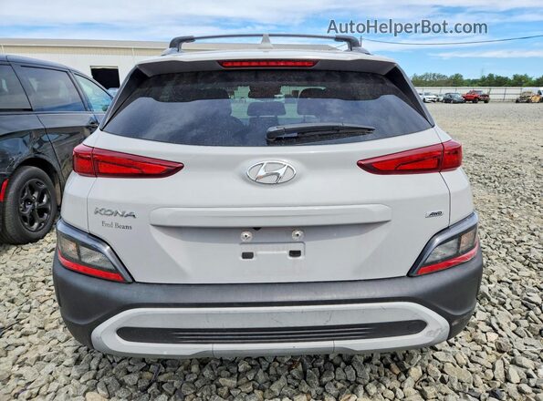 KM8K6CAB4PU057972 2023 HYUNDAI KONA Серебряный Вид сзади