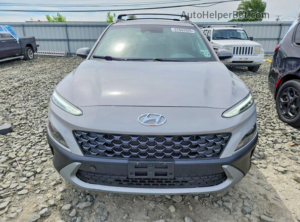 KM8K6CAB4PU057972 2023 HYUNDAI KONA Серебряный Вид спереди