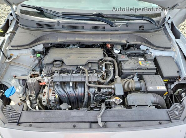 KM8K6CAB4PU057972 2023 HYUNDAI KONA Серебряный Вид подкапотного пространства