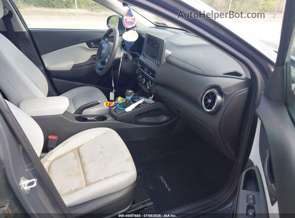 KM8K6CAB4PU985636 2023 HYUNDAI KONA Gray Front interior view