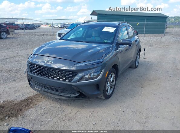 KM8K6CAB4PU985636 2023 HYUNDAI KONA Gray Front left