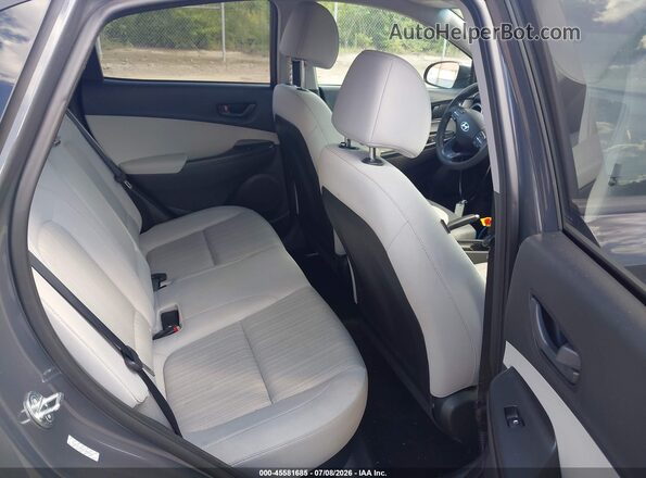 KM8K6CAB4PU985636 2023 HYUNDAI KONA Gray VIN sticker view