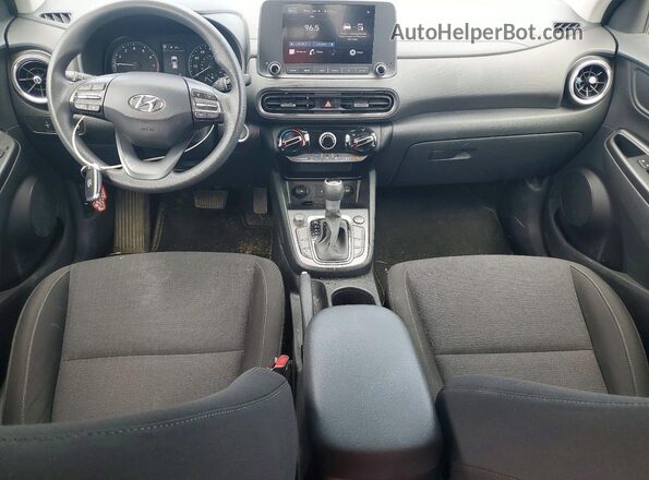 KM8K6CAB5PU981286 2023 HYUNDAI KONA Teal Առջևի վահանակի տեսք
