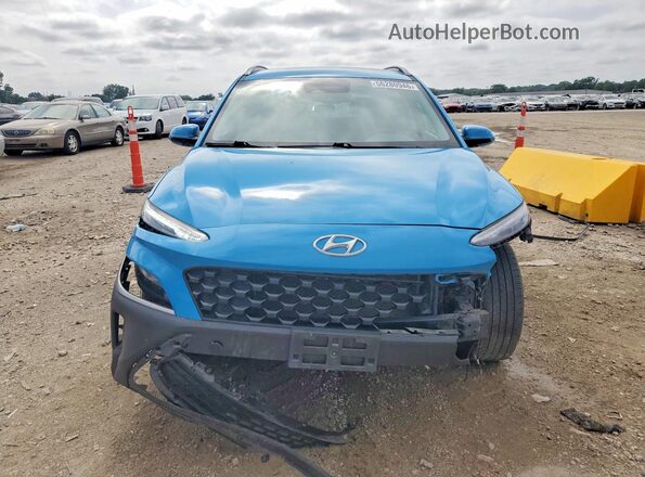 KM8K6CAB5PU981286 2023 HYUNDAI KONA Teal Դիմացի տեսք