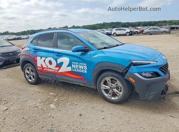 KM8K6CAB5PU981286 2023 HYUNDAI KONA Teal Առջևի աջ