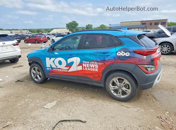 KM8K6CAB5PU981286 2023 HYUNDAI KONA Teal Հետևի ձախ