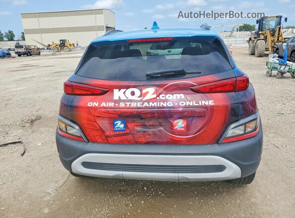 KM8K6CAB5PU981286 2023 HYUNDAI KONA Teal Հետևի տեսք
