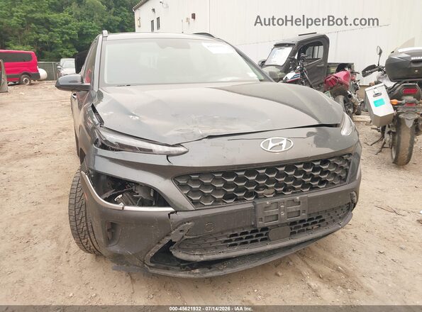KM8K6CAB6NU818692 2022 HYUNDAI KONA Серый Вид спереди