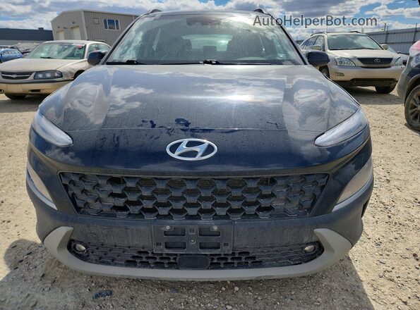 KM8K6CAB6NU873725 2022 HYUNDAI KONA Black Вид спереду