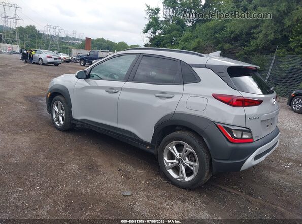 KM8K6CAB7NU829264 2022 HYUNDAI KONA Gray Trasero izquierdo