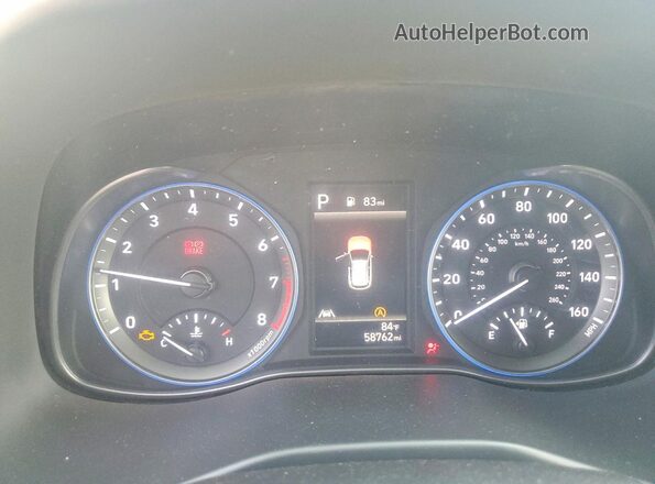 KM8K6CAB7PU041054 2023 HYUNDAI KONA Black Սարքավորումների վահանակի տեսք