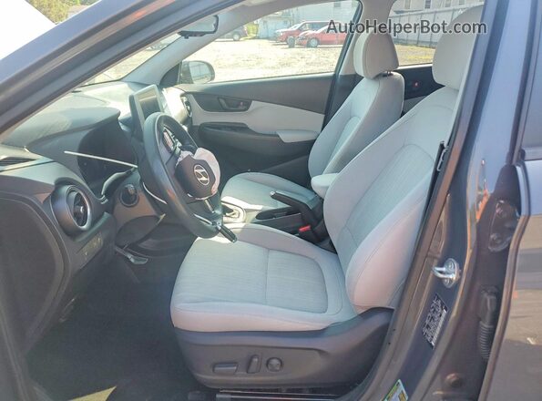 KM8K6CAB7PU041054 2023 HYUNDAI KONA Black Սալոնի դիմացի տեսք