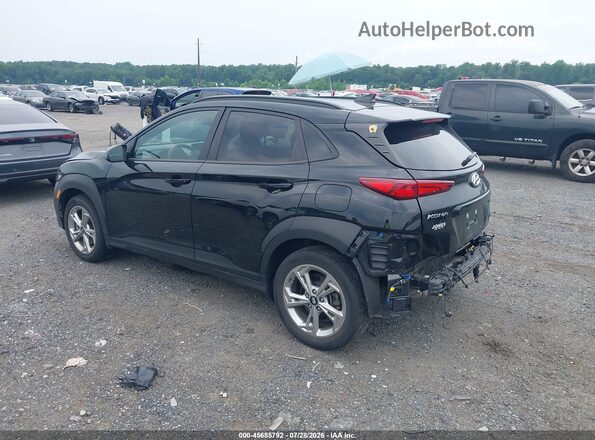 KM8K6CAB8NU889795 2022 HYUNDAI KONA Черный Задняя левая четверть
