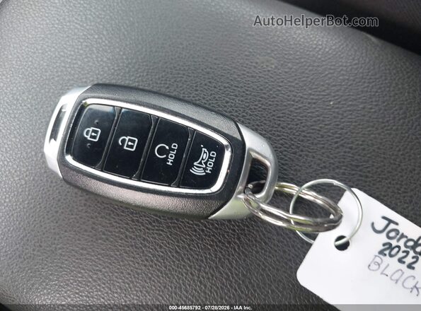 KM8K6CAB8NU889795 2022 HYUNDAI KONA Черный Вид панели приборов