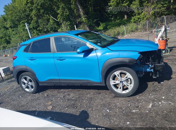 KM8K6CAB8NU896181 2022 HYUNDAI KONA Blue Vista interior de 360 grados