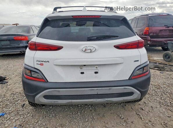 KM8K6CAB8PU980486 2023 HYUNDAI KONA White Vista trasera