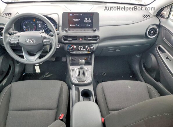 KM8K6CAB8PU980486 2023 HYUNDAI KONA White Vista del salpicadero