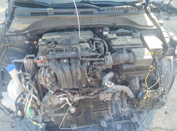 KM8K6CAB9NU846213 2022 HYUNDAI KONA Black Widok wnętrza z tyłu