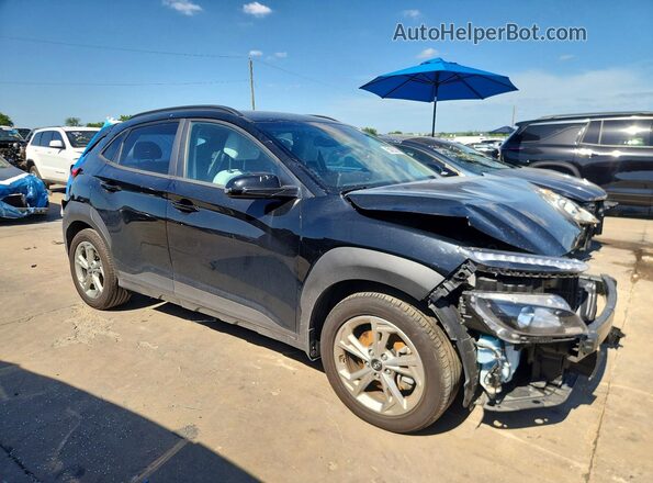 KM8K6CAB9PU059748 2023 HYUNDAI KONA Black Przód prawy
