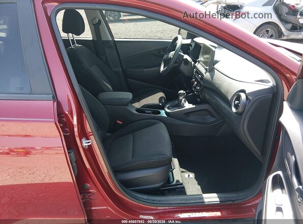 KM8K6CAB9PU061435 2023 HYUNDAI KONA Red Вид салону спереду