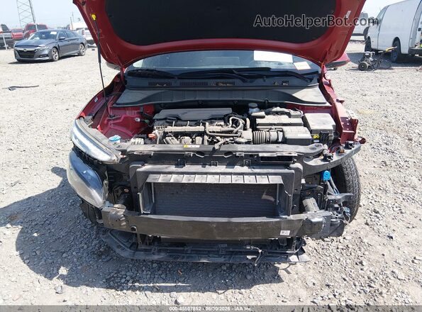 KM8K6CAB9PU061435 2023 HYUNDAI KONA Red Вид ззаду