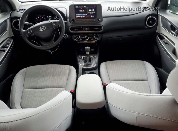 KM8K6CAB9PU930177 2023 HYUNDAI KONA Black Вид панелі приладів