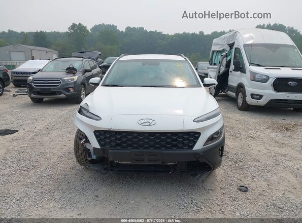 KM8K6CABXPU021851 2023 HYUNDAI KONA White Vista del cuadro de instrumentos