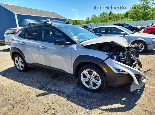 KM8K6CABXPU956254 2023 HYUNDAI KONA Silver Front right