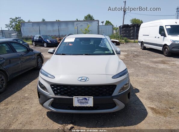 KM8K6CABXPU980845 2023 HYUNDAI KONA Gray Widok zestawu wskaźników