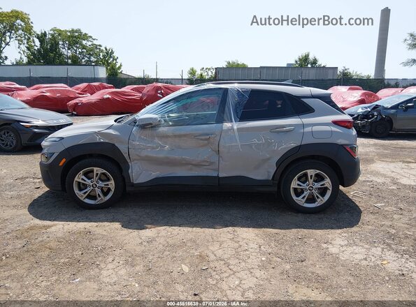 KM8K6CABXPU980845 2023 HYUNDAI KONA Gray Widok wnętrza 360 stopni