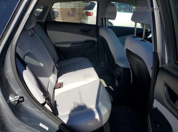 KM8K6CABXPU985687 2023 HYUNDAI KONA Gray Вид задніх сидінь