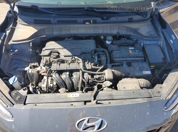 KM8K6CABXPU985687 2023 HYUNDAI KONA Gray Вид задньої частини салону