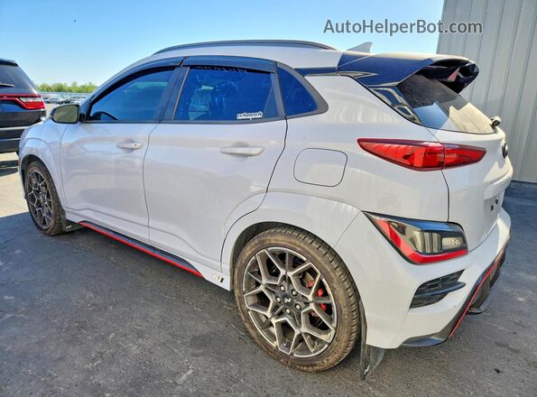 KM8KH3AC0NU004895 2022 HYUNDAI KONA Gray Задня ліва чверть