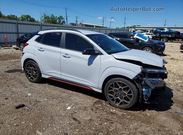 KM8KH3AC2NU004381 2022 HYUNDAI KONA Серый Передняя правая четверть