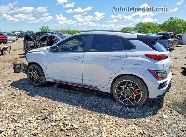 KM8KH3AC2NU004381 2022 HYUNDAI KONA Серый Задняя левая четверть